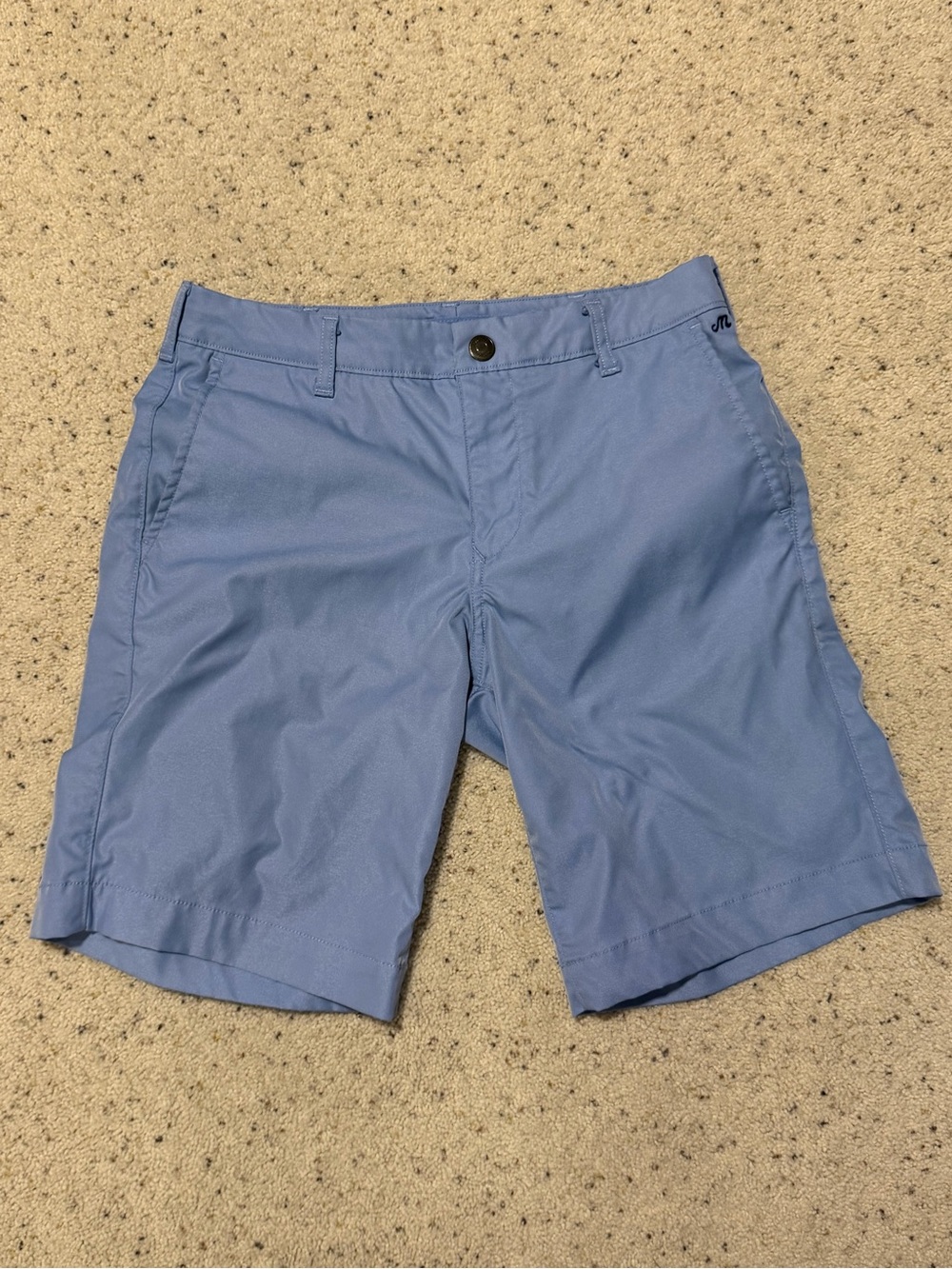 Maide Bonobos Light Blue Flat-Front Performance Shorts